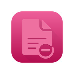 Fototapeta premium Matte Long Shadow App-Icon