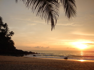 Sonnenuntergang in Thailand