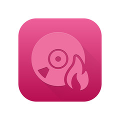 Matte Long Shadow App-Icon