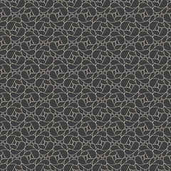 Abstract linear seamless pattern on grey background
