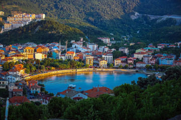 Amasra town on the Black sea coast, Turkey