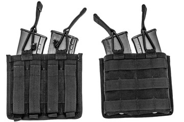 Carrying weapons case: military tactical cartridge pouch made from high-tech fabric with quick...