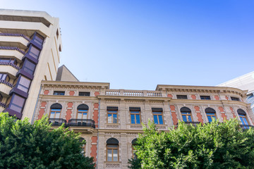 Fototapeta premium Traditional antique city building in valencia, Spain