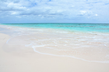 Paradise beach on Bahamas