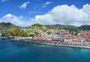 Saint George in Grenada - obrazy, fototapety, plakaty