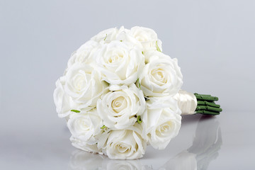 wedding bouquet, flowers, roses, beautiful bouquet