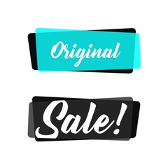 Sale banner vector illustration
