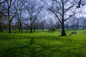 Fototapeta na wymiar Green Park, London