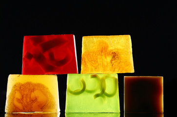 handmade backlit soap