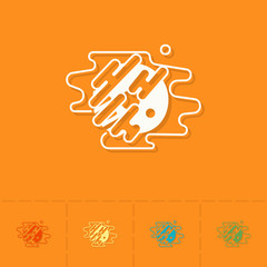 Donut with Chocolate Glaze.