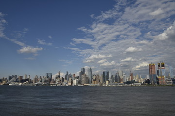 Fototapeta premium manhattan view from NJ