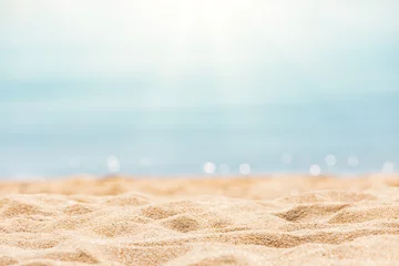 Zelfklevend Fotobehang Strand en zee Tropisch strand achtergrond