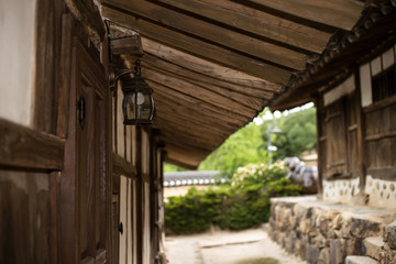 Fototapeta na wymiar korean old house