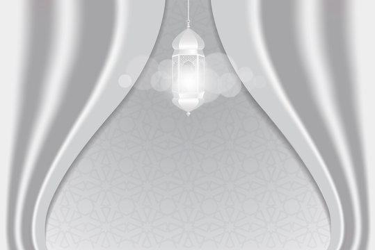 ramadan backgrounds vector,Ramadan kareem with  arabic pattern white background