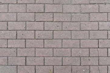 Maroon texture paving
