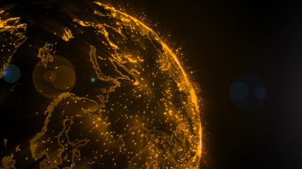 technology abstract background