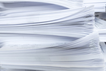Stack of papers