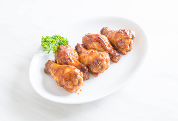 barbecue chicken wings