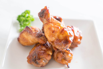 barbecue chicken wings