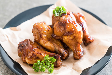 barbecue chicken wings