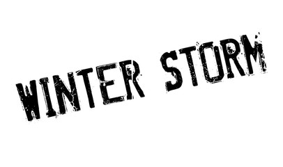 Winter Storm rubber stamp. Grunge design with dust scratches. Effects can be easily removed for a clean, crisp look. Color is easily changed.