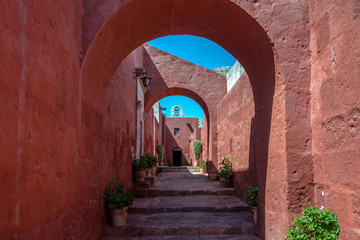 Fototapeta na wymiar Santa Catalina Monastery - Arequipa, Peru