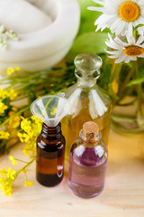 Essential oils and wild flowers