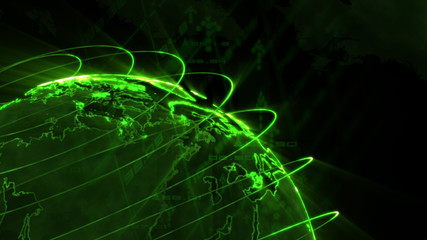 business and technology abstract background