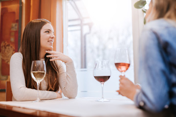 Young People In A Restaurant