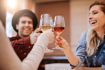 Young People In A Restaurant