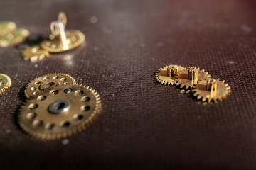 watch mechanism gear details
