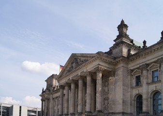 Fototapeta na wymiar Reichstag in Berlin