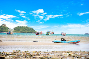 boat on the beach