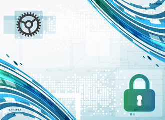 Protection concept. Protect mechanism, system privacy.