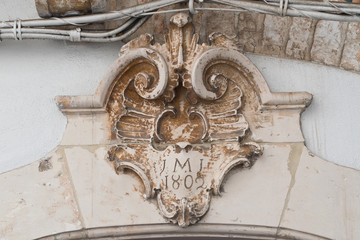 Historical palace. Martina Franca. Puglia. Italy. 