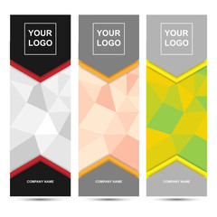 Abstract banner for your business. vector illustration. eps 10