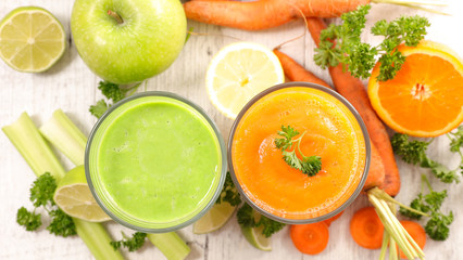 vegetable juice,smoothie