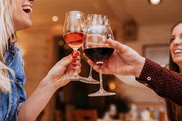 Young People In A Restaurant