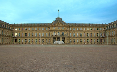 Fototapeta na wymiar Stuttgarter Schloss 4