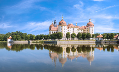 Moritzburg Castle in Saxony, near Dresden