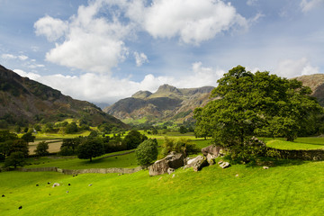 Langdale Pikes in Lake District