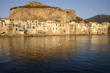 Fototapeta na wymiar Cefalu' in Sicily