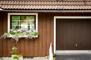 Traditional house in Sweden, Europe