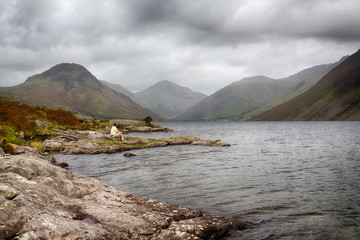 Wast water in english lake district