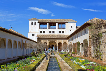 Alhambra of Granada, Andalusia, Spain