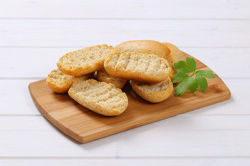 pile of crispy rusks