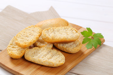 Naklejka premium pile of crispy rusks