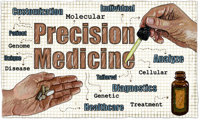 Precision Medicine Illustration