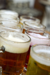 Belgian beer flight