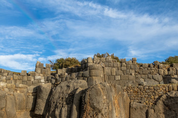 Fototapeta na wymiar Saqsaywaman or Sacsayhuaman Inca Ruins - Cusco, Peru